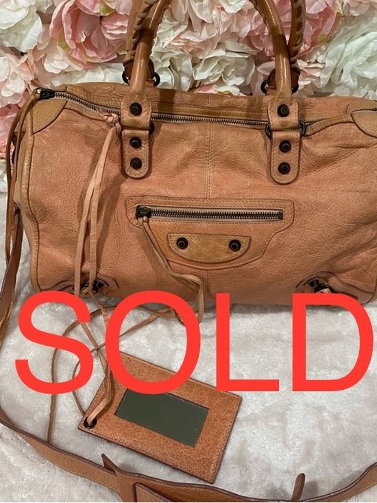 Handbags - ***SOLD***Balenciaga Vieux Rose Twiggy Bag